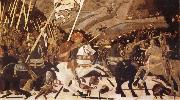 UCCELLO, Paolo Battle of San Romano oil painting artist